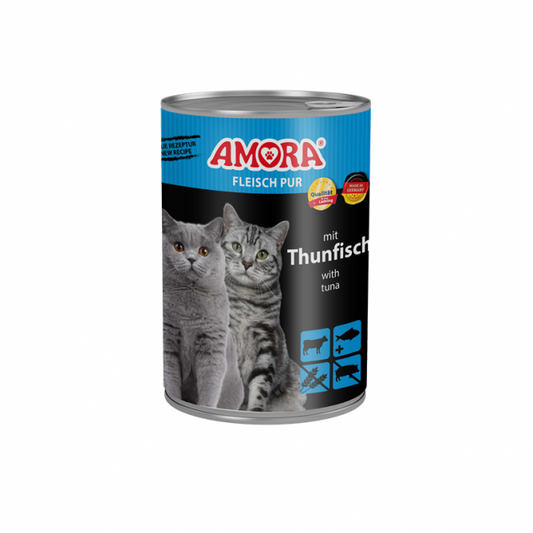 Amora Cat Fleisch Pur mit Thunfisch - 400g