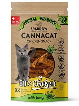 Sparrow Pet CannaCat Chicken Sticks 50g