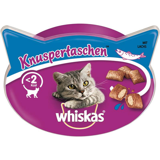 Whiskas Knusper-Taschen mit Lachs 60 g