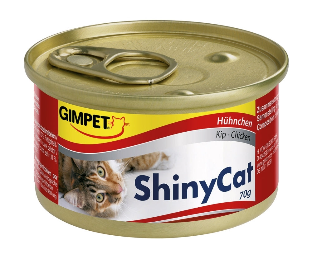 GimCat ShinyCat Hühnchen 70g