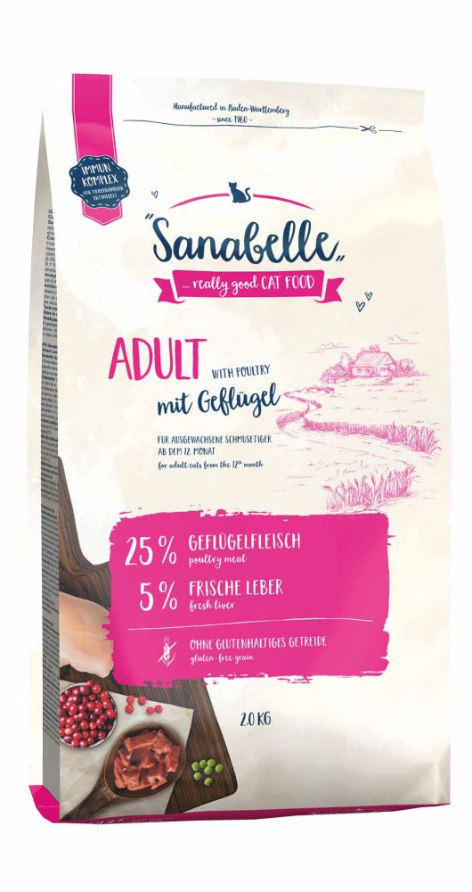 Sanabelle Adult Geflügel - 2 kg