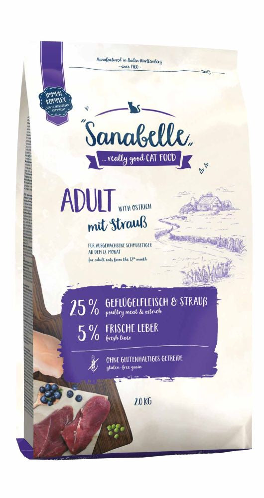 Sanabelle Adult Strauß - 2 kg