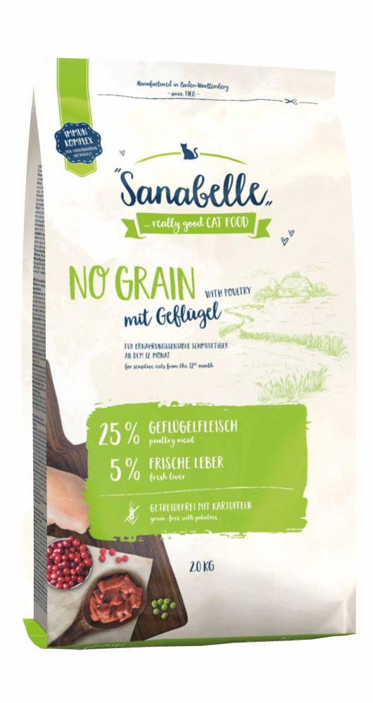 Sanabelle No Grain Geflügel - 2 kg