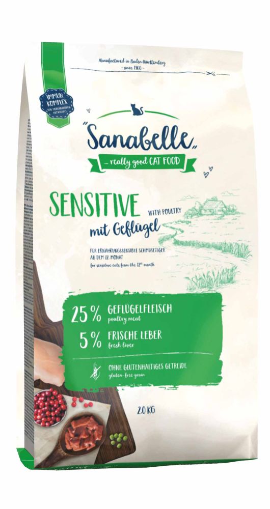 Sanabelle Sensitive Geflügel - 2 kg