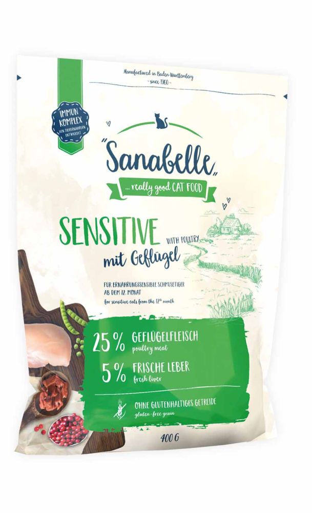 Sanabelle Sensitive Geflügel - 400 g