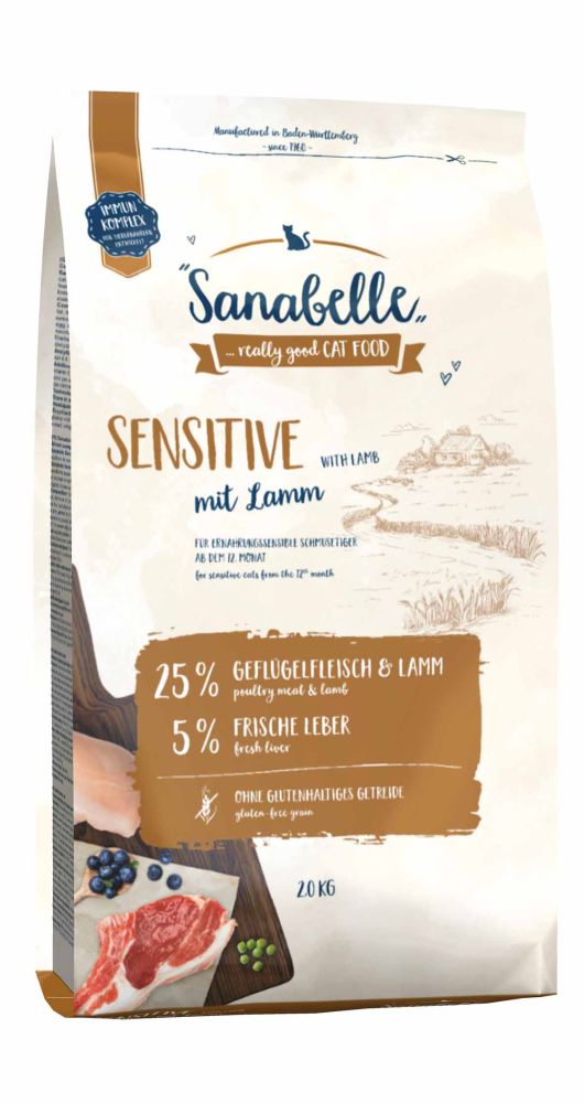 Sanabelle Sensitive Lamm - 2 kg