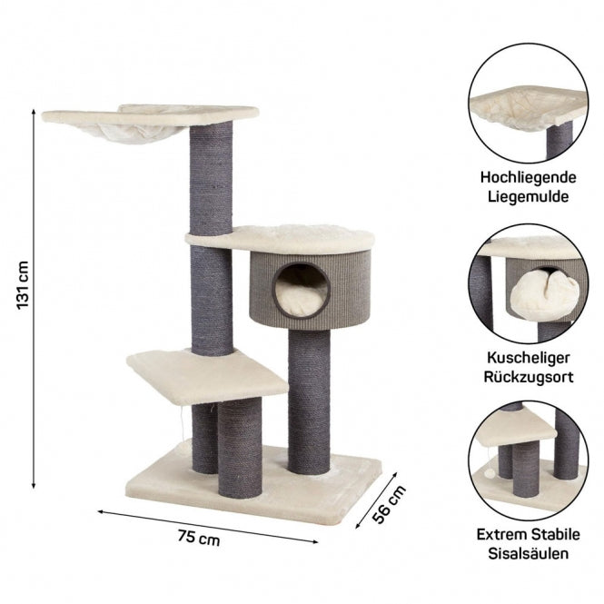 CanadianCat® Kratzbaum Coony 130 - beige