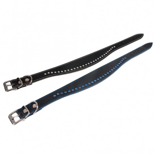 Karlie Halsband Chic - Schwarz/Grau - 50 cm / 40 mm