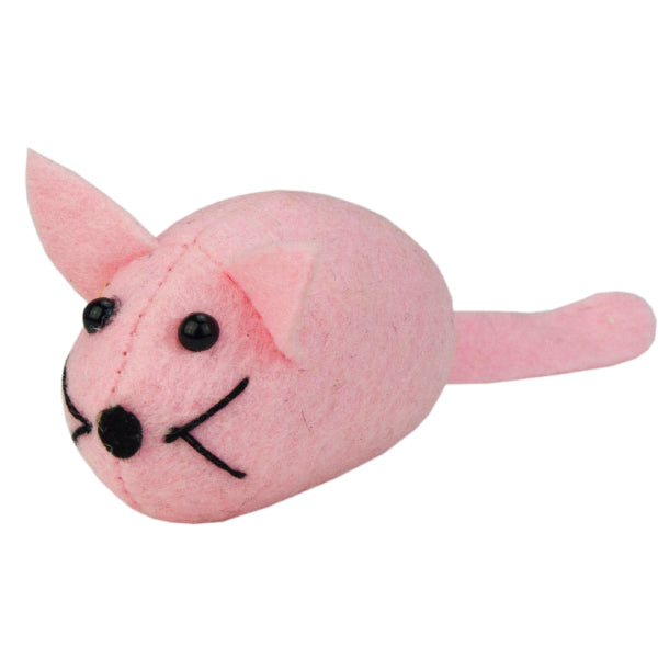 CRAZY CAT Fat Mouse Rosa mit 100% Catnip