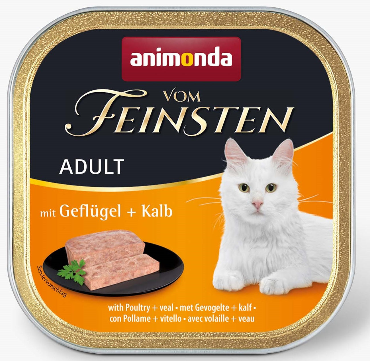 Animonda vom Feinsten Adult mit Geflügel & Kalb 100g