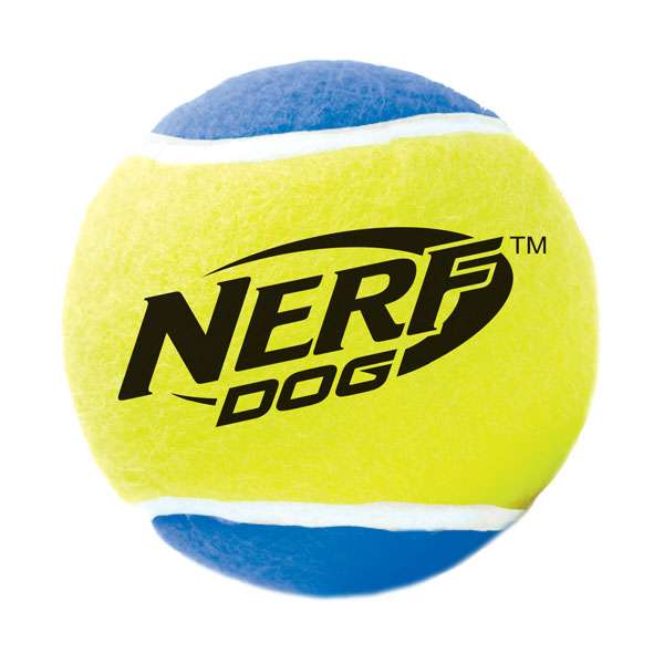 NERF DOG Tennisball mit Quietscher - XS / 4er Set