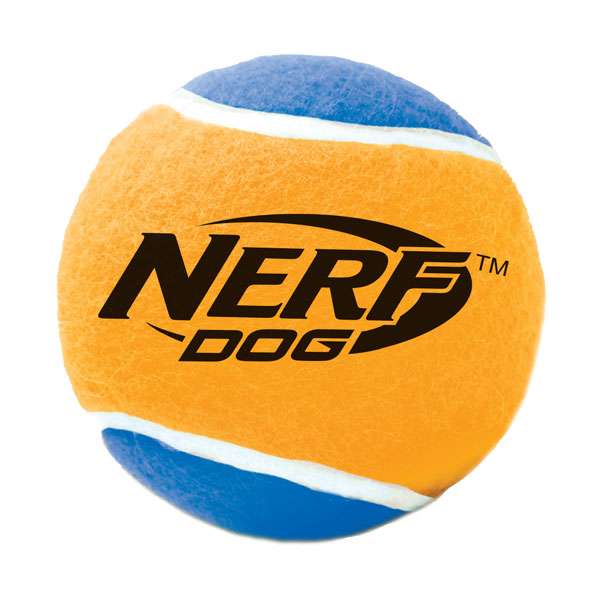 NERF DOG Tennisball mit Quietscher - XS / 4er Set