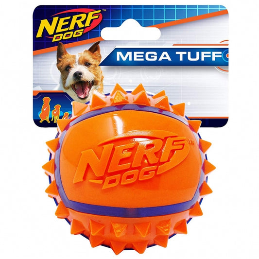 NERF DOG Mega Tuff TPR Spike Ball - 9 cm