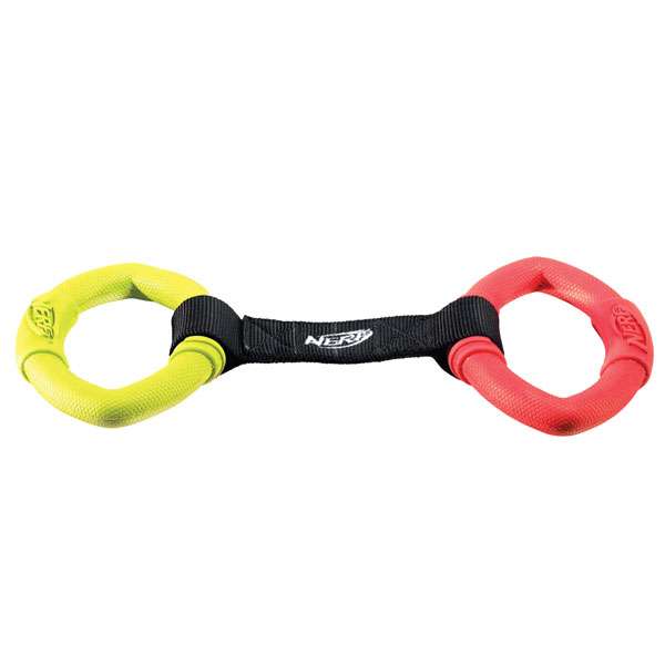 NERF DOG Two-Ring Strap Tug