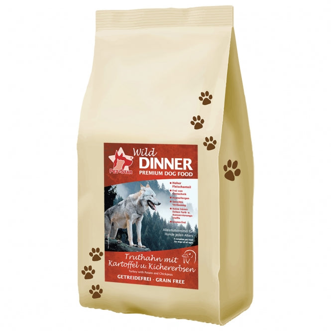 Wild Dinner Truthahn - Getreidefrei - 500 g