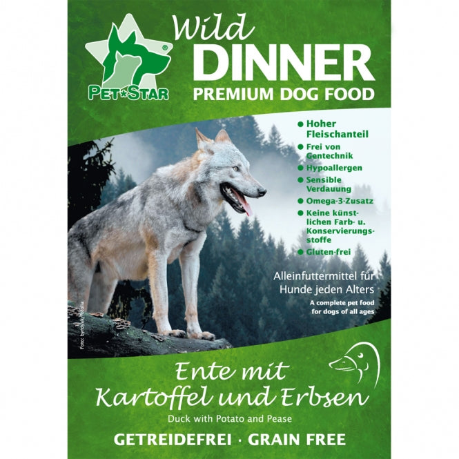 Wild Dinner Ente - Getreidefrei - 500 g