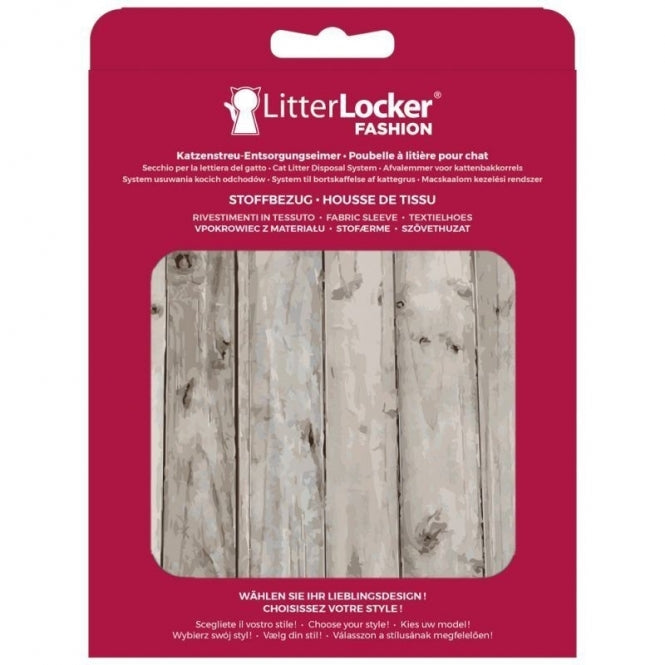 LitterLocker Fashion Bezug Wood