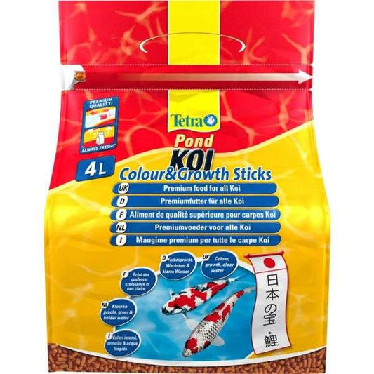 Tetra Pond Koi Sticks Colour & Growth 4 l