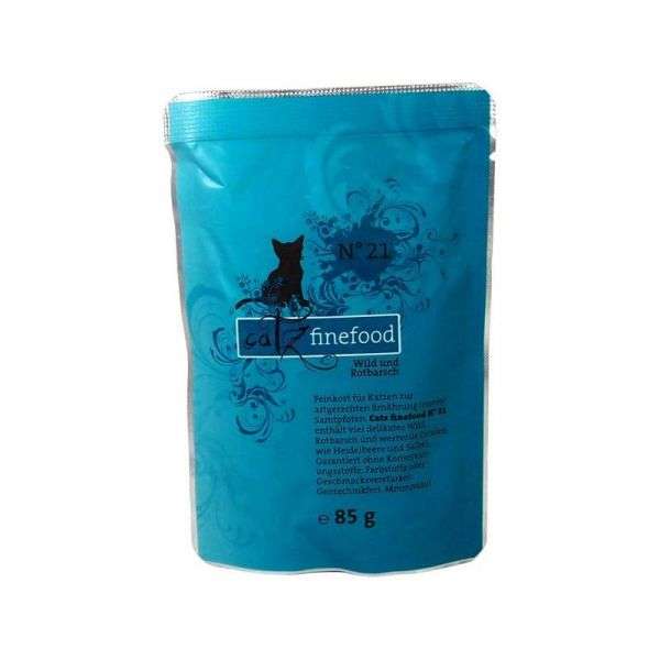 Catz finefood No. 21 Wild und Rotbarsch - 85 g