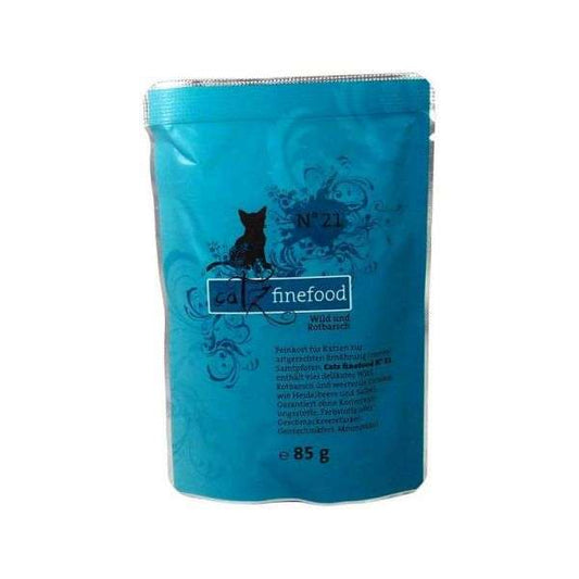 Catz finefood No. 21 Wild und Rotbarsch - 85 g